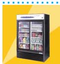 glass door merchandise cooler