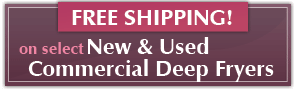 Deep Fryers promotion