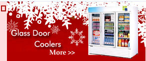 glass door commercial coolers