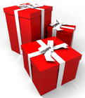 Wrapped Valentine's Day Gifts