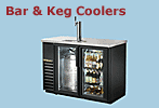 Back Bar Coolers & Keg Cooler