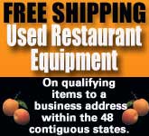 Free Shipping On Used Restaurant Equipment 