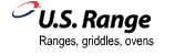 U.S. Range griddles, ranges, ovens logo