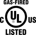 UL Gas Fired Canadian & US Mark
