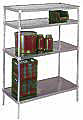 aluminum shelving units for restaurant storage 